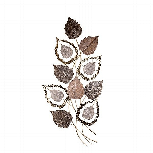 ΔΙΑΚΟΣΜΗΤΙΚΟ ΦΥΛΛΑ ΜΕΤΑΛΛΙΚΟ ΧΡΥΣΟ - ΚΑΦΕ 63.5x5x129xcm