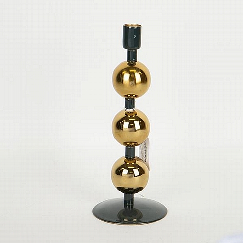 KΗΡΟΠΗΓΙΟ ΜΕΤΑΛΛΙΚΟ ΚΥΠΑΡΙΣΣΙ - ΧΡΥΣΟ 10x10x25cm