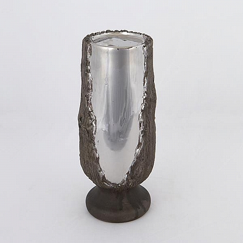 ΚΗΡΟΠΗΓΙΟ ΚΕΡΑΜΙΚΟ ΚΑΦΕ-ΑΣΗΜΙ 11x11x25cm