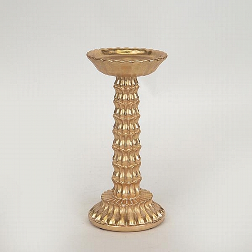 ΚΗΡΟΠΗΓΙΟ ΠΟΛΥΡΕΣΙΝ ΝΟΥΦΑΡΟ ΧΡΥΣΟ 10.5x10.7x22.8cm