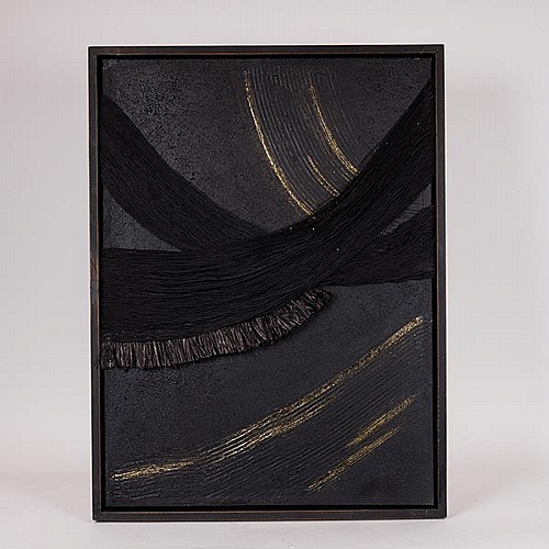 ΠΙΝΑΚΑΣ ΚΑΜΒΑΣ ΑΝΑΓΛΥΦΟΣ ΜΑΥΡΟΣ - ΧΡΥΣΟΣ 60x4x80cm ΠΙΝΑΚΑΣ ΚΑΜΒΑΣ ΑΝΑΓΛΥΦΟΣ ΜΑΥΡΟΣ - ΧΡΥΣΟΣ 60x4x80cm