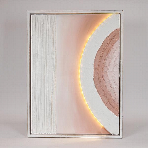 ΠΙΝΑΚΑΣ ΚΑΜΒΑΣ ΜΕ LED LIGHT ΑΝΑΓΛΥΦΟΣ ΜΠΕΖ - ΛΕΥΚΟΣ 60x5x80cm ΠΙΝΑΚΑΣ ΚΑΜΒΑΣ ΜΕ LED LIGHT ΑΝΑΓΛΥΦΟΣ ΜΠΕΖ - ΛΕΥΚΟΣ 60x5x80cm