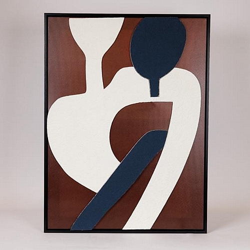 ΠΙΝΑΚΑΣ ΚΑΜΒΑΣ 3D ΦΙΓΟΥΡΕΣ ΜΑΥΡΟΣ - ΚΑΦΕ - ΜΠΕΖ 60x2.9x80cm ΠΙΝΑΚΑΣ ΚΑΜΒΑΣ 3D ΦΙΓΟΥΡΕΣ ΜΑΥΡΟΣ - ΚΑΦΕ - ΜΠΕΖ 60x2.9x80cm