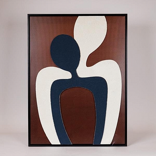 ΠΙΝΑΚΑΣ ΚΑΜΒΑΣ 3D ΦΙΓΟΥΡΕΣ ΜΑΥΡΟΣ - ΚΑΦΕ - ΜΠΕΖ 60x2.9x80cm ΠΙΝΑΚΑΣ ΚΑΜΒΑΣ 3D ΦΙΓΟΥΡΕΣ ΜΑΥΡΟΣ - ΚΑΦΕ - ΜΠΕΖ 60x2.9x80cm