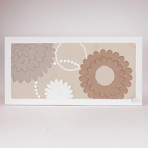 ΠΙΝΑΚΑΣ ΚΑΜΒΑΣ ΛΟΥΛΟΥΔΙΑ ΜΠΕΖ - ΛΕΥΚΟΣ - ΚΑΦΕ 60x3x120cm ΠΙΝΑΚΑΣ ΚΑΜΒΑΣ ΛΟΥΛΟΥΔΙΑ ΜΠΕΖ - ΛΕΥΚΟΣ - ΚΑΦΕ 60x3x120cm