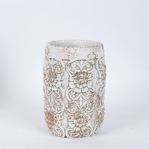 BAZO ΤΣΙΜΕΝΤΕΝΙΟ ΛΕΥΚΟ 17.5x17.5x25cm