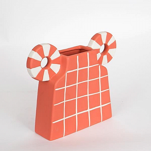 ΒΑΖΟ ΚΕΡΑΜΙΚΟ ΣΟΜΟΝ 30.6x8x22.5cm