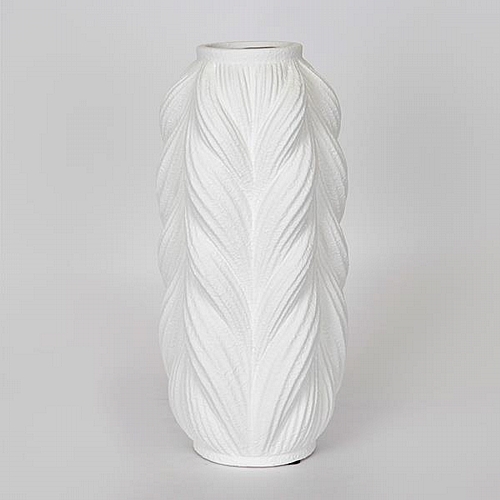 ΒΑΖΟ ΚΕΡΑΜΙΚΟ ΛΕΥΚΟ 17.5x16x38.5cm