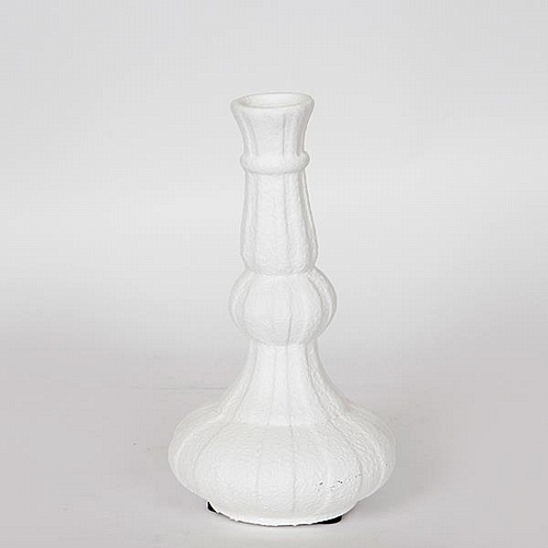 ΒΑΖΟ ΚΕΡΑΜΙΚΟ ΛΕΥΚΟ 13x13x23.5cm