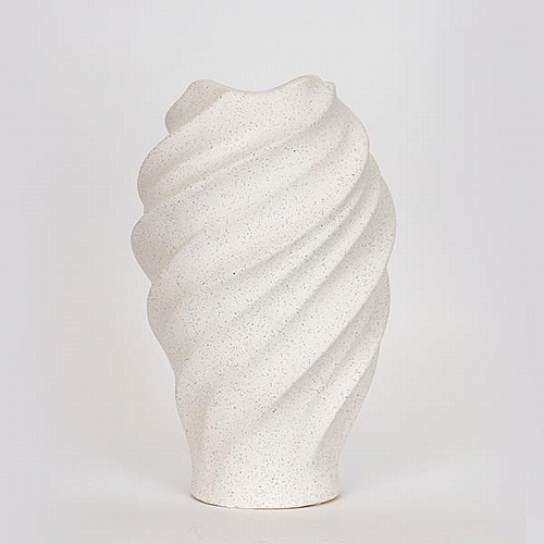 ΒΑΖΟ ΚΕΡΑΜΙΚΟ ΛΕΥΚΟ 17.5x17.5x28cm