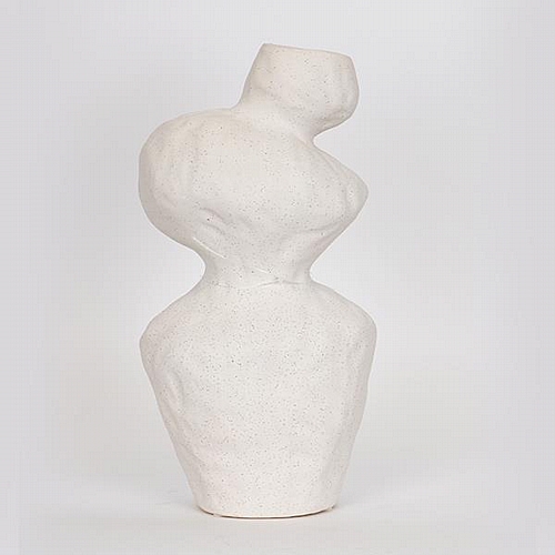 ΒΑΖΟ ΚΕΡΑΜΙΚΟ ΛΕΥΚΟ 17x13.5x32cm