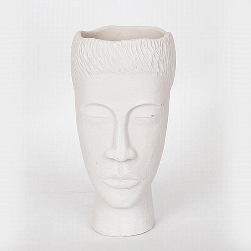 ΒΑΖΟ ΤΣΙΜΕΝΤΕΝΙΟ ΛΕΥΚΟ 18x16x31.5cm