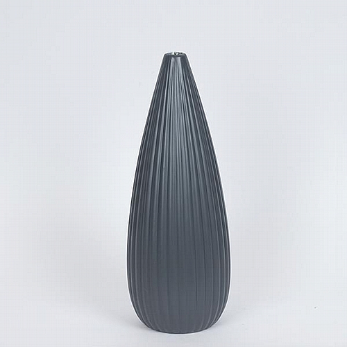 ΒΑΖΟ ΚΕΡΑΜΙΚΟ ΑΝΘΡΑΚΙ 13x36cm