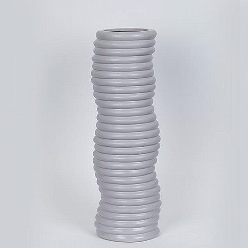 ΒΑΖΟ ΚΕΡΑΜΙΚΟ ΓΚΡΙ 15.4x12.2x45.5cm