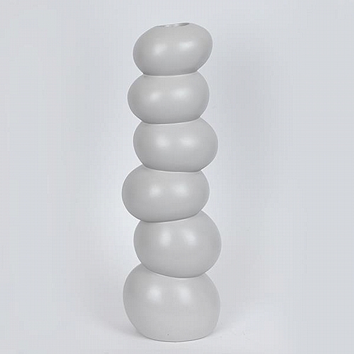 ΒΑΖΟ ΚΕΡΑΜΙΚΟ ΓΚΡΙ 14.5x12x45cm