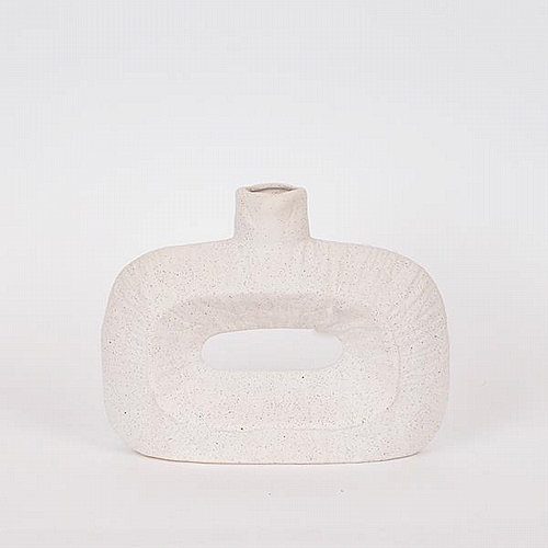 ΒΑΖΟ ΚΕΡΑΜΙΚΟ ΛΕΥΚΟ 26x9x20cm