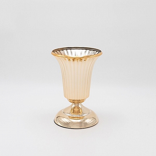 ΒΑΖΟ ΜΕΤΑΛΛΙΚΟ ΧΡΥΣΟ 14.5x21cm