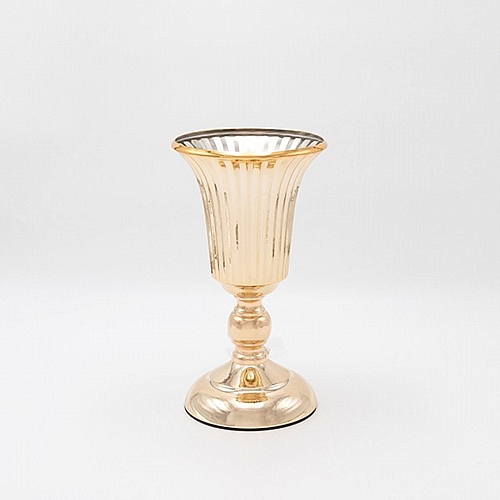 ΒΑΖΟ ΜΕΤΑΛΛΙΚΟ ΧΡΥΣΟ 14.5x27cm