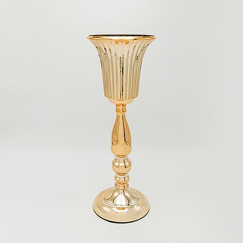 ΒΑΖΟ ΜΕΤΑΛΛΙΚΟ ΧΡΥΣΟ 14.5x39cm