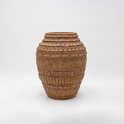 ΒΑΖΟ ΤΣΙΜΕΝΤΕΝΙΟ ΚΑΦΕ 22x22x28cm