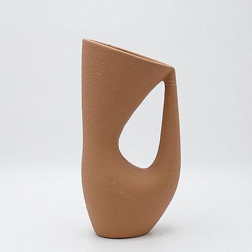 ΒΑΖΟ ΚΕΡΑΜΙΚΟ ΚΑΦΕ 16.5x9.5x32.5cm