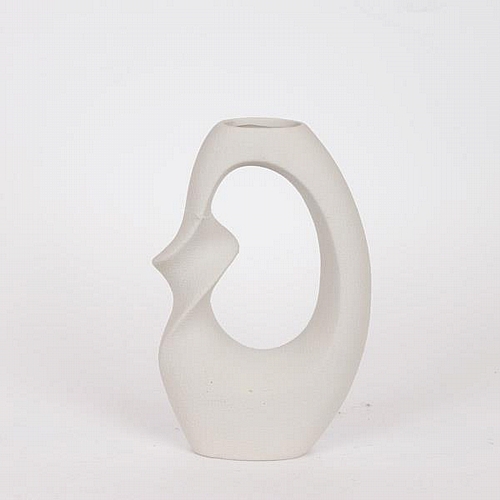 ΒΑΖΟ ΚΕΡΑΜΙΚΟ ΚΡΕΜ 18.5x7x28.8cm