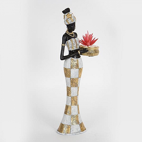 ΔΙΑΚΟΣΜΗΤΙΚΗ ΦΙΓΟΥΡΑ ΓΥΝΑΙΚΑ ΜΕ ΓΛΑΣΤΡΑΚΙ ΜΕ ΛΟΥΛΟΥΔΙ 13x10x39cm ΔΙΑΚΟΣΜΗΤΙΚΗ ΦΙΓΟΥΡΑ ΓΥΝΑΙΚΑ ΜΕ ΓΛΑΣΤΡΑΚΙ ΜΕ ΛΟΥΛΟΥΔΙ 13x10x39cm