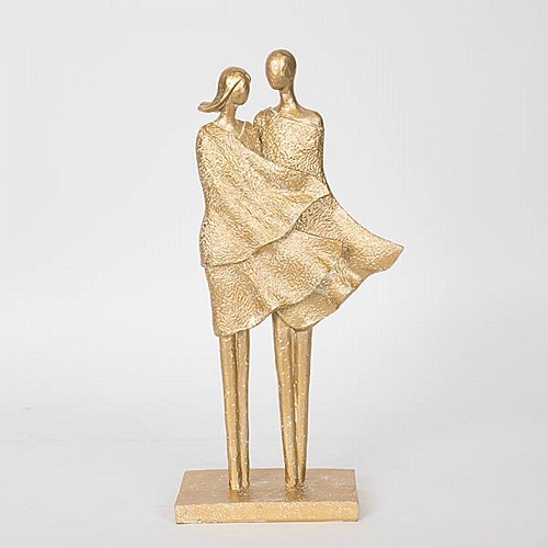 ΔΙΑΚΟΣΜΗΤΙΚΟ ΓΛΥΠΤΟ ΖΕΥΓΑΡΙ ΧΡΥΣΟ 16.5x8x33.5cm ΔΙΑΚΟΣΜΗΤΙΚΟ ΓΛΥΠΤΟ ΖΕΥΓΑΡΙ ΧΡΥΣΟ 16.5x8x33.5cm