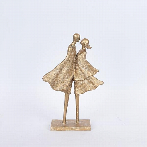 ΔΙΑΚΟΣΜΗΤΙΚΟ ΓΛΥΠΤΟ ΖΕΥΓΑΡΙ ΧΡΥΣΟ 21.5x9x34cm ΔΙΑΚΟΣΜΗΤΙΚΟ ΓΛΥΠΤΟ ΖΕΥΓΑΡΙ ΧΡΥΣΟ 21.5x9x34cm