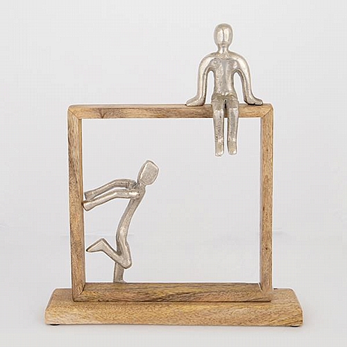 ΔΙΑΚΟΣΜΗΤΙΚΟ ΦΙΓΟΥΡΑ ΞΥΛΟ- ΜΕΤΑΛΛΟ ΑΣΗΜΙ- ΦΥΣΙΚΟ30x5x36cm ΔΙΑΚΟΣΜΗΤΙΚΟ ΦΙΓΟΥΡΑ ΞΥΛΟ- ΜΕΤΑΛΛΟ ΑΣΗΜΙ- ΦΥΣΙΚΟ30x5x36cm