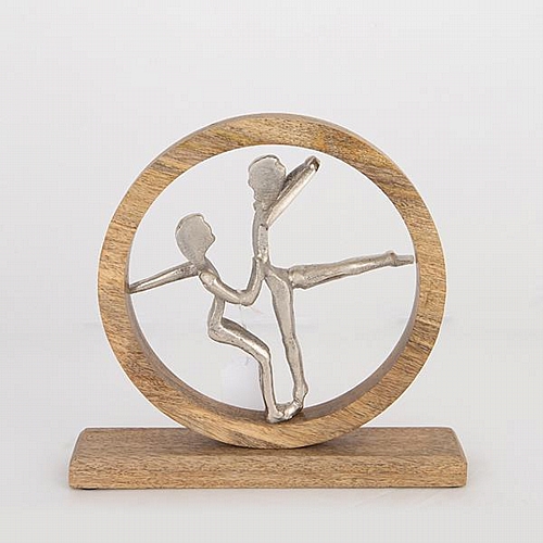 ΔΙΑΚΟΣΜΗΤΙΚΟ ΧΟΡΕΥΤΕΣ ΞΥΛΟ-ΜΕΤΑΛΛΟ ΑΣΗΜΙ- ΦΥΣΙΚΟ 28x5x27cm ΔΙΑΚΟΣΜΗΤΙΚΟ ΧΟΡΕΥΤΕΣ ΞΥΛΟ-ΜΕΤΑΛΛΟ ΑΣΗΜΙ- ΦΥΣΙΚΟ 28x5x27cm