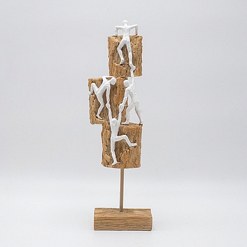 ΔΙΑΚΟΣΜΗΤΙΚΟ ΓΛΥΠΤΟ ΜΕ ΑΝΘΡΩΠΙΝΕΣ ΦΙΓΟΥΡΕΣ ΠΟΥ ΣΚΑΡΦΑΛΩΝΟΥΝ ΠΟΛΥΡΕΖΙΝ ΦΥΣΙΚΟ-ΛΕΥΚΟ 10.5x8x33cm ΔΙΑΚΟΣΜΗΤΙΚΟ ΓΛΥΠΤΟ ΜΕ ΑΝΘΡΩΠΙΝΕΣ ΦΙΓΟΥΡΕΣ ΠΟΥ ΣΚΑΡΦΑΛΩΝΟΥΝ ΠΟΛΥΡΕΖΙΝ ΦΥΣΙΚΟ-ΛΕΥΚΟ 10.5x8x33cm