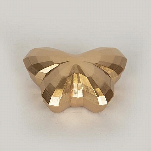 ΔΙΑΚΟΣΜΗΤΙΚΟ ΚΟΥΤΙ ΣΧΗΜΑ ΠΕΤΑΛΟΥΔΑ ΠΟΛΥΡΕΣΙΝ ΧΡΥΣΟ 11.3x8.8x4.7cm