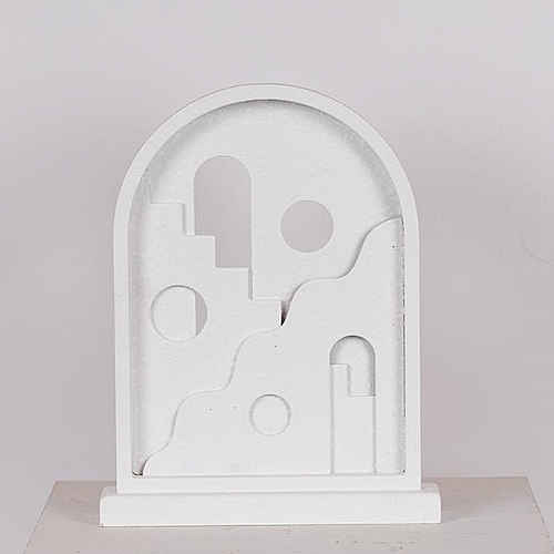 ΔΙΑΚΟΣΜΗΤΙΚΟ ΣΠΙΤΙ ΞΥΛΟ ΛΕΥΚΟ 26x4.5x20cm