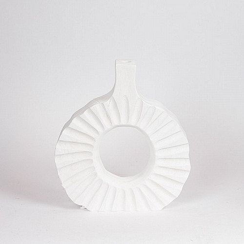 ΒΑΖΟ ΞΥΛΟ ΛΕΥΚΟ 27x6x30cm