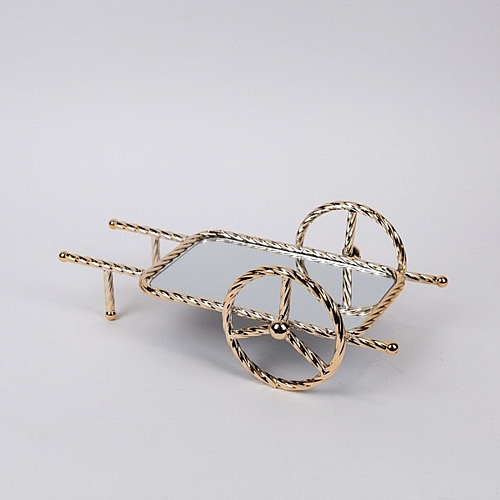 ΔΙΣΚΟΣ ΜΕΤΑΛΛΙΚΟΣ ΜΕ ΚΑΘΡΕΦΤΗ ΧΡΥΣΟ 37x20x12cm ΔΙΣΚΟΣ ΜΕΤΑΛΛΙΚΟΣ ΜΕ ΚΑΘΡΕΦΤΗ ΧΡΥΣΟ 37x20x12cm