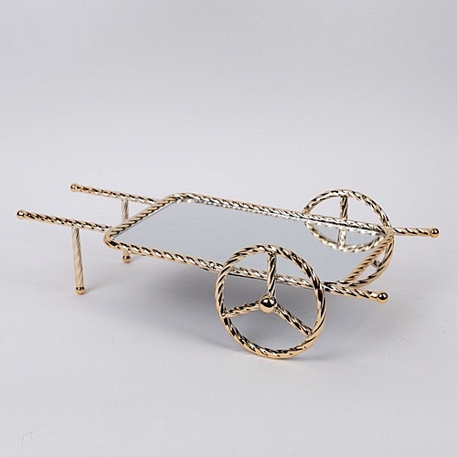 ΔΙΣΚΟΣ ΜΕΤΑΛΛΙΚΟΣ ΜΕ ΚΑΘΡΕΦΤΗ ΧΡΥΣΟ 48x22x12cm ΔΙΣΚΟΣ ΜΕΤΑΛΛΙΚΟΣ ΜΕ ΚΑΘΡΕΦΤΗ ΧΡΥΣΟ 48x22x12cm