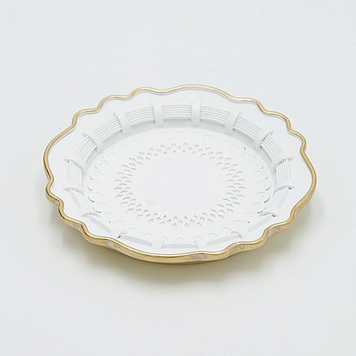 ΔΙΣΚΟΣ ΠΟΛΥΡΕΖΙΝ ΛΕΥΚΟ-ΧΡΥΣΟ 14x14x2cm ΔΙΣΚΟΣ ΠΟΛΥΡΕΖΙΝ ΛΕΥΚΟ-ΧΡΥΣΟ 14x14x2cm