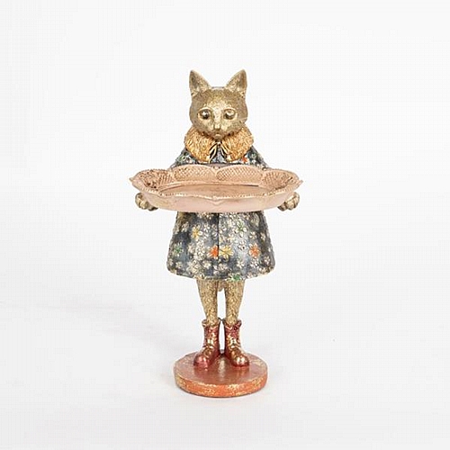 ΓΑΤΑ ΠΟΛΥΡΕΖΙΝ 15.5x14x27cm