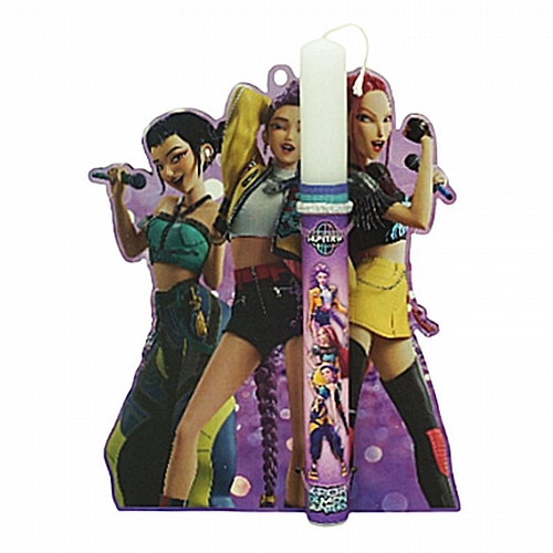 Λαμπάδα με Καδράκι Huntrix