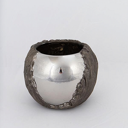 ΚΑΣΠΩ ΑΣΗΜΙ - ΚΑΦΕ 18.5x18.5x15cm