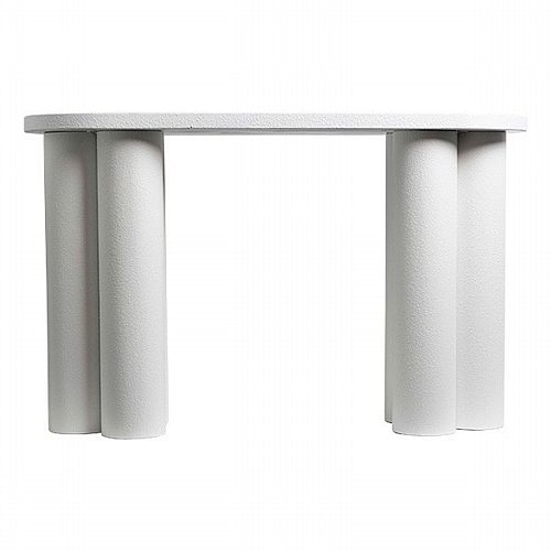 ΚΟΝΣΟΛΑ ΞΥΛΙΝΗ ΛΕΥΚΗ 120x40x75cm