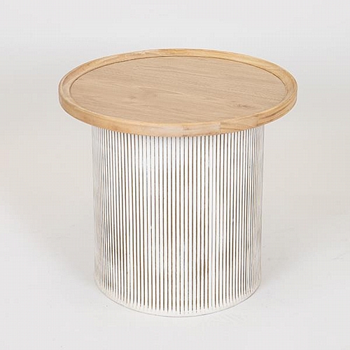 ΒΟΗΘΗΤΙΚΟ ΤΡΑΠΕΖΑΚΙ ΞΥΛΙΝΟ NATURAL 45x45x40cm