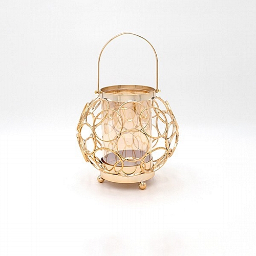 ΦΑΝΑΡΙ ΜΕΤΑΛΛΙΚΟ ΧΡΥΣΟ 18x19cm