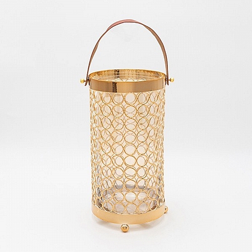 ΦΑΝΑΡΙ ΜΕΤΑΛΛΙΚΟ ΧΡΥΣΟ 14x27cm