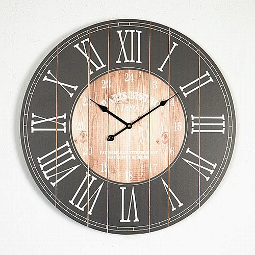 ΡΟΛΟΪ ΤΟΙΧΟΥ ΞΥΛΙΝΟ ΜΑΥΡΟ - ΛΕΥΚΟ - NATURAL 58.2x4.3x58.2cm