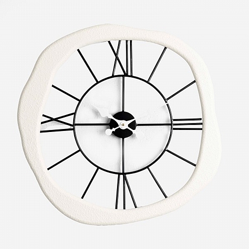 ΡΟΛΟΪ ΤΟΙΧΟΥ ΜΕΤΑΛΛΙΚΟ - ΞΥΛΙΝΟ ΛΕΥΚΟ - ΜΑΥΡΟ 61x4x60cm