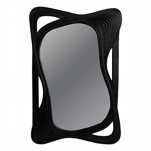 ΚΑΘΡΕΦΤΗΣ ΞΥΛΙΝΟΣ ΜΑΥΡΟΣ 59x3x89cm