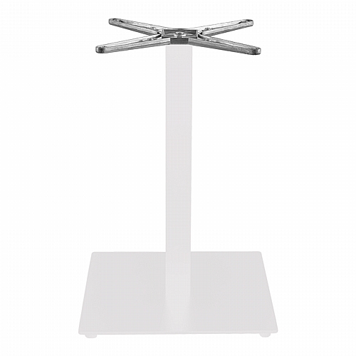 Βάση τραπεζιού Thonor pakoworld μεταλλική σε λευκή απόχρωση 48x48x73εκ