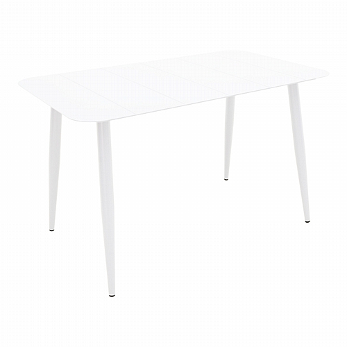 Τραπέζι Vista pakoworld αλουμίνιο σε λευκη απόχρωση 150x80x72εκ